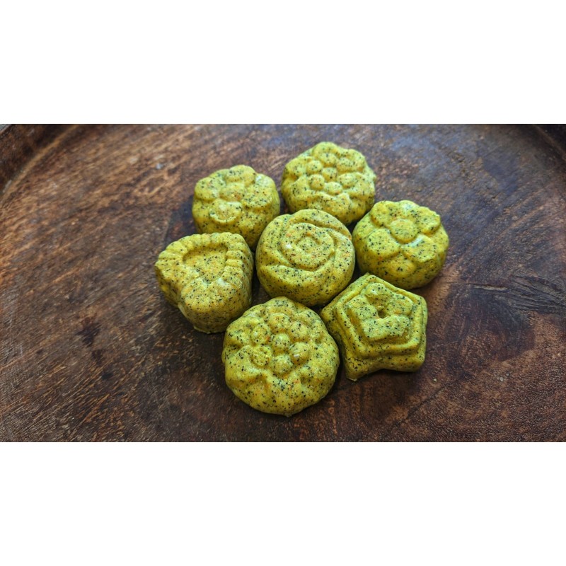 Praline pentru băi bazice cu CAFEA și CITRICE - TREZIRE !