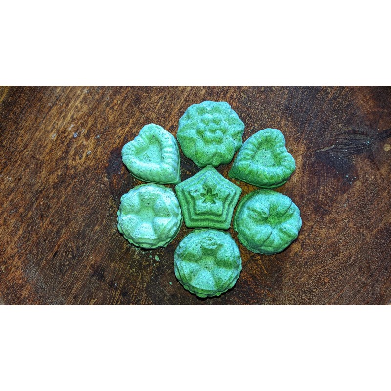 Praline pentru băi bazice cu ROZMARIN și SALVIE  - BINECUVÂNTARE !