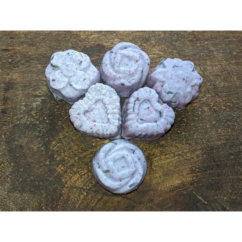 Praline pentru băi bazice cu tei și lavandă - Vis de vară! per bucată